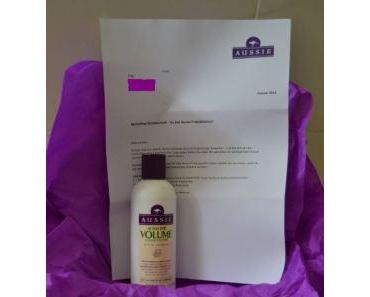Ein tolles Überraschungspaket zum Wochenende - Aussie "Aussome Volume Conditioner"
