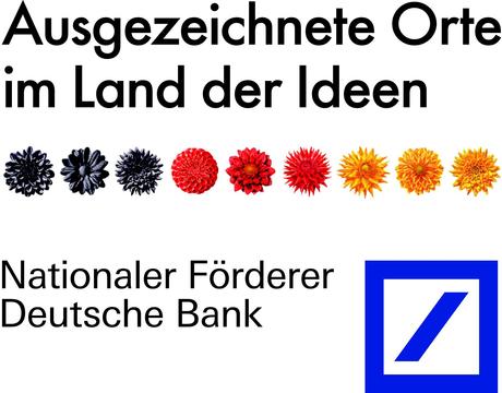 Logo Ausgezeichnete Orte im Land der Ideen Berlinspiriert Kultur: Buntes Deutschland   Wie Bürger und Kommunen Vielfalt fördern