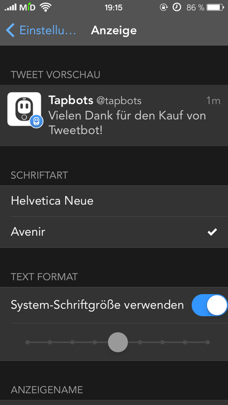 Tweetbot 3.3 II