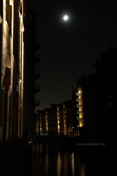 Speicherstadt at night