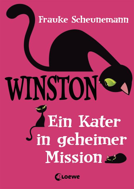 Kinderbuch #33 : Winston - Ein Kater in geheimer Mission von Frauke Scheunemann