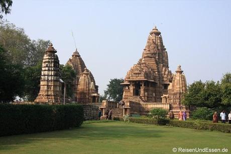 Lakshmana Tempel in der westlichen Tempelgruppe von Khajuraho