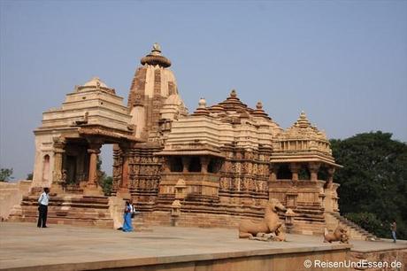 Kandariya-Mahadeva-Tempel in der westlichen Tempelgruppe von Khajuraho