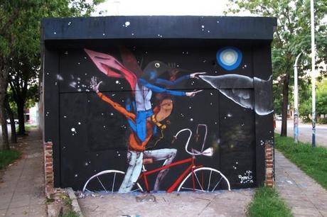 Street Art: Fahrräder Murals von Mart