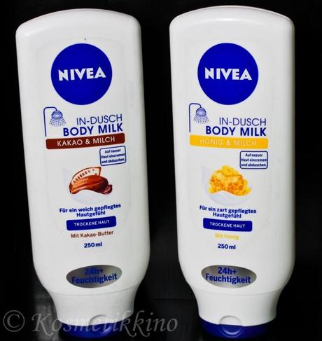 Neu bei dm: Nivea In-Dusch Body Milk Kakao & Milch + Honig & Milch