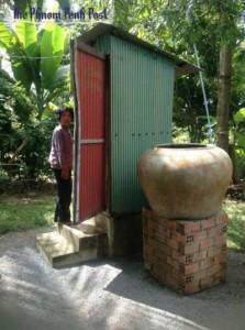 Toiletten in Kambodscha