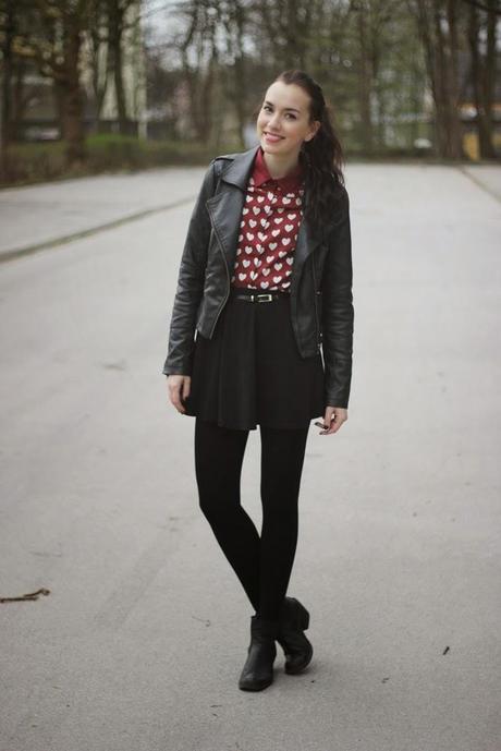 OOTD: Hearts + Gewinnspielauflösung