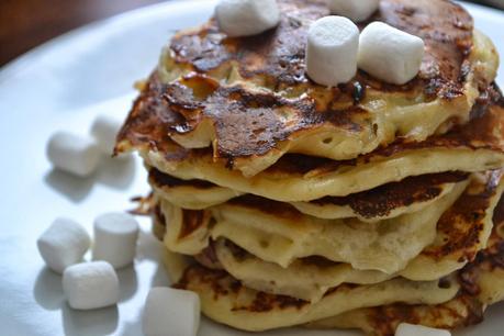 Rocky Road Pancakes - Marshmallows in Meinem Frühstück