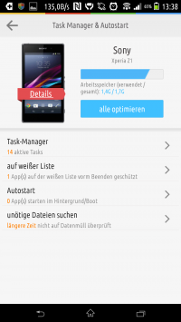 [Root] sichere sein Smartphone |LBE Security Master