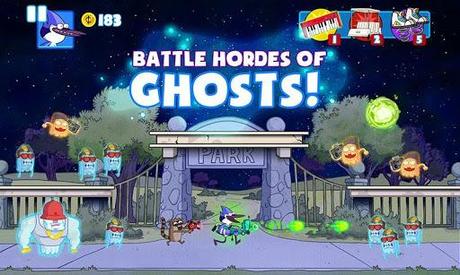 Ghost Toasters – Regular Show – Spiele die Helden der TV Zeichentrickserie in ihrer schwersten Rolle