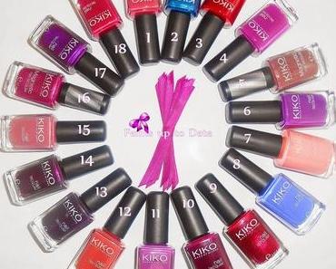 " Teste mit Femi " Aktion - Kiko Nagellacke