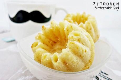 Zitronen Buttermilch Mini-Gugls
