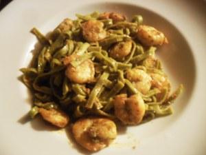 Tagliatelle mit Scampi