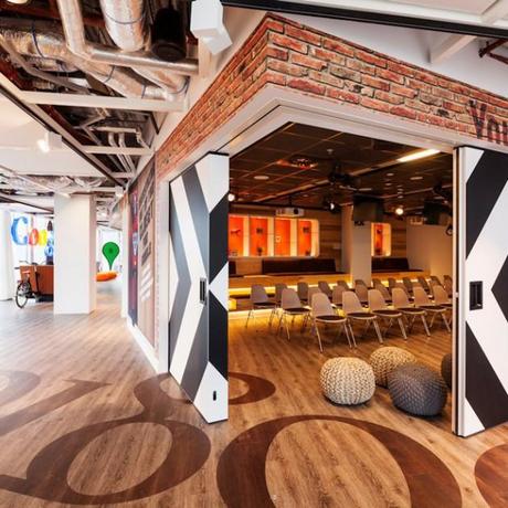 Die Büroräume von Google in Amsterdam