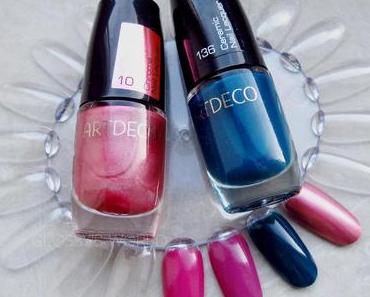 Artdeco Ceramic Nail Laquer 136 & Chrome Nail Laquer 10