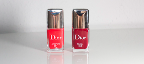 Dior Addict Fluid Stick & Dior Vernis 2014 - Swatches