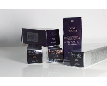 Dior Addict Fluid Stick & Dior Vernis 2014 - Swatches