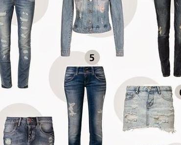 Fashion :: destroyed Denim