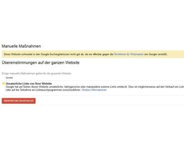 Google mag mich immer noch nicht…