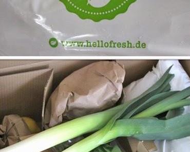 Nach der Classic Box kommt die Veggie Box von Hello Fresh