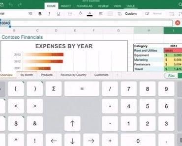 Microsoft veröffentlicht Office für iPad