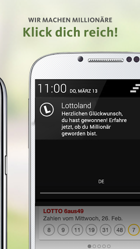 Lottoland- Lotto mobil spielen und Spielergebnisse einsehen