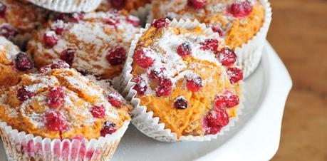 Johannisbeer-Muffins glutenfrei, vegan & fructosearm