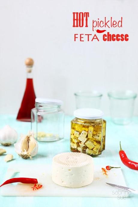 spice up life with hot pickled feta cheese