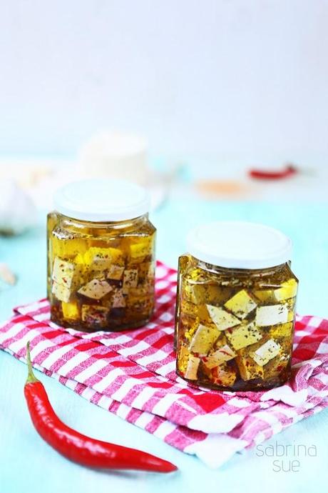 spice up life with hot pickled feta cheese