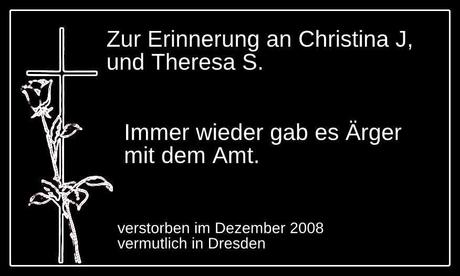 Zur Erinnerung an Christina und Theresa -