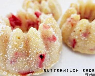 Buttermilch Erdbeer Mini-Gugl