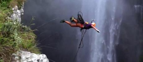180 Meter Rope Swing in Südafrika