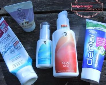 Aufgebraucht & Nachgekauft März 2014