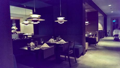 Restauranttische im Bestzeit Hotel in Parpan