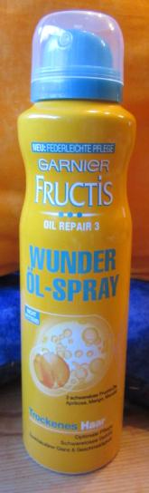 Garnier Wunder-Öl Spray und In-Dusche Nährspray