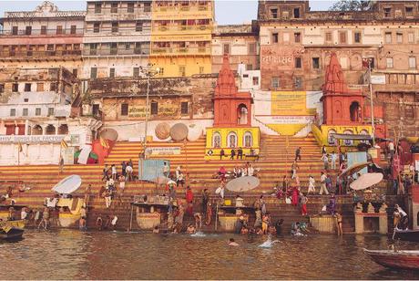 Farben-Indiens-Varanasi