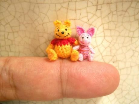 Miniatur Plüschtiere: Häkelkunst von SuAmi
