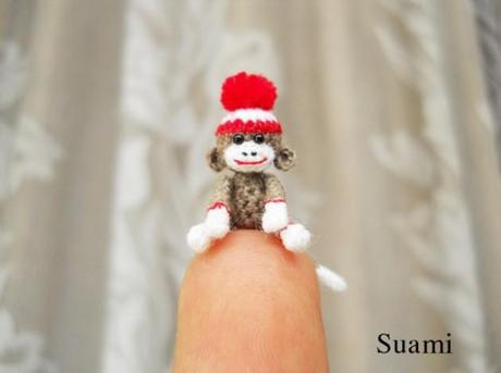 Miniatur Plüschtiere: Häkelkunst von SuAmi