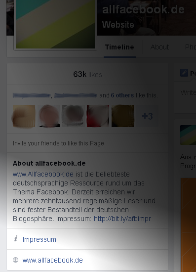 Während Nacht und Nebel: Facebook hat neues Design - und ein Impressum?