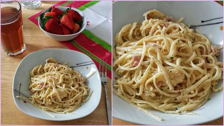 [Rezept] Weight Watchers Spaghetti Carbonara