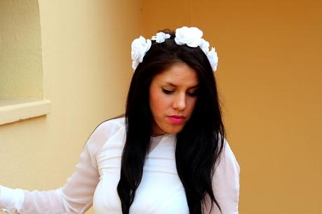 Outfit: White Flowers