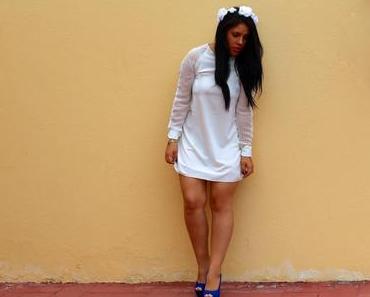 Outfit: White Flowers