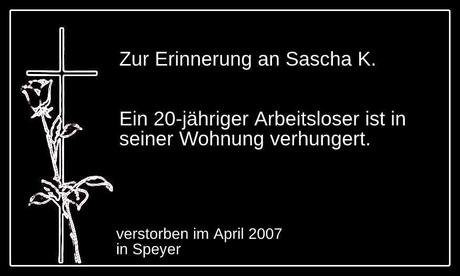 Erinnerung an Sascha K.