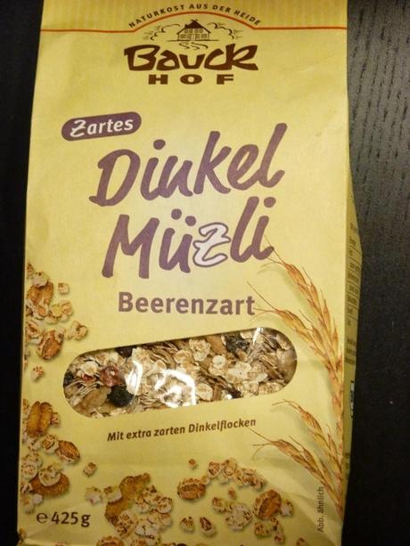 Für Eilige: Bauck Hof - Zartes Dinkel Müzli Beerenzart