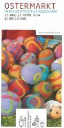 Noch ein paar Infos zum Ostermarkt im Freilichtmuseum Hessenpark!