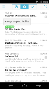 Dropbox veröffenlicht Email App Mailbox und Galerie App Carousel