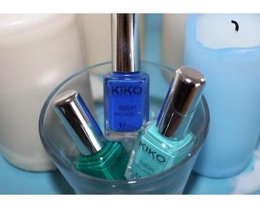 Swirl Nails mit KIKO Satin Nail Lacquer