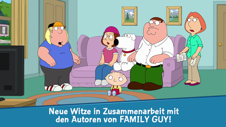 Family Guy Mission Sachensuche – Eine deftige Portion Sarkasmus in einer kostenlosen Android App