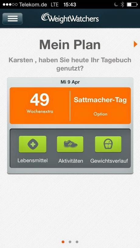 Weight Watchers Online - Der Test - 4. Die Weight Watchers Apps + Rezept