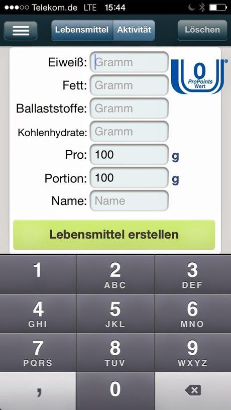 Weight Watchers Online - Der Test - 4. Die Weight Watchers Apps + Rezept